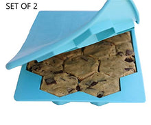 Load image into Gallery viewer, Shape+Store Smart Cookie Set of 2 Innovative 13-in-1 Cookie Makers (Turquoise)
