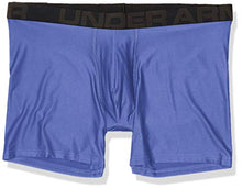 Load image into Gallery viewer, Under Armour Men's Tech 6-inch Boxerjock 1-Pack , Emotion Blue (401)/Black, X-Large
