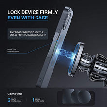 Load image into Gallery viewer, LISEN Car Phone Holder Mount, [Easily Install] Magnetic Phone Car Mount [6 Strong Magnets] Cell Phone Holder for Car [Case Friendly] iPhone Car Holder Compatible with All Smartphones &amp; Tablets
