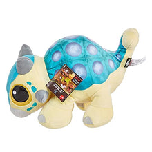 Load image into Gallery viewer, Jurassic World Feature Plush Ankylosaurus Bumpy Baby Dinosaur Toy with Roar Sound &amp; Floppy Legs; Soft Doll Play or Nap Buddy, Gift for Kids Ages 3 Years &amp; Older [Amazon Exclusive]
