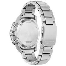 Load image into Gallery viewer, Citizen Men's Eco-Drive Weekender Avion Chronograph Field Watch in Stainless Steel, Blue Dial (Model: CA4211-72L)
