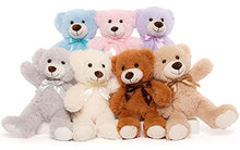 Load image into Gallery viewer, MorisMos 7 Packs Teddy Bear Stuffed Animals Plush Toys in 7 Color, Soft Bulk Teddy Bears Toys Gift for Girlfriend Kid, 13.5-inch Stuffed Teddy Bear in Bulk for Valentines Christmas Birthday Party

