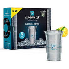 Load image into Gallery viewer, Ball Aluminum Cup | The Ultimate 100% Recyclable Cold-Drink Cup | 20 oz. Cup, 30 Cups Per Pack
