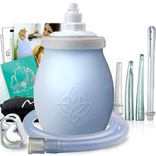 Load image into Gallery viewer, Silicone Enema Bulb Kit - Extra Large 15oz (450ml) Anal Douche for Men and Women - Portable - BPA and Phthalates Free - by Mikacare
