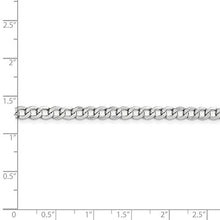 Load image into Gallery viewer, 14k White Gold 4.3mm Curb Link Bracelet Chain 7 Inch Necklace Pendant Charm Fine Jewelry For Women Gifts For Her
