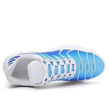 Load image into Gallery viewer, Men's Running Shoes Air Cushion Cross Trainer Shoes Fashion Athletics Sport Sneakers Tennis Basketball Zapatillas de Hombre White Blue
