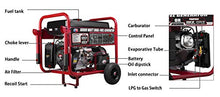 Load image into Gallery viewer, All Power America APGG10000GL 10000 Watt Dual Fuel Portable Generator with Electric Start 10000W Gas/Propane, Black/Red

