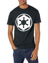 Load image into Gallery viewer, Star Wars Men's Empire Emblem Symbol Graphic T-Shirt, Black, 4XL
