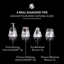 Load image into Gallery viewer, Microderm GLO MINI Diamond Microdermabrasion and Suction Tool - Best Pore Vacuum for Skin Toning - #1 Advanced Facial Treatment Machine - Promotes Collagen Production for Tone, Bright &amp; Clear Skin
