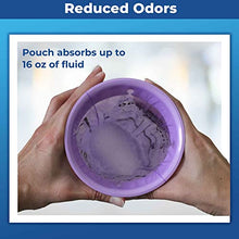 Load image into Gallery viewer, CareBag Emesis Bag with Super Absorbent Pouch- Absorbs 16 oz.– 20 Vomit Bags- No More Leaks and Splashes- Single Use- Reduces Odors- Easy Disposal- Medical Grade- by Cleanis
