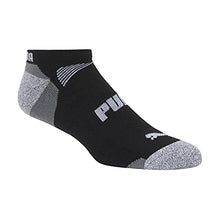 Load image into Gallery viewer, PUMA Men's 8 Pack Cool Cell No Show Socks, Grey/Blue, 10-13
