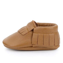 Load image into Gallery viewer, BirdRock Baby Moccasins - 30+ Styles for Boys &amp; Girls! Every Pair Feeds a Child (US 5.5, Brown)
