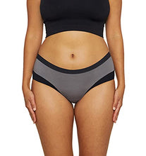 Load image into Gallery viewer, Thinx Modal Cotton Brief | Period Underwear for Women | Super Absorbency, Slate X
