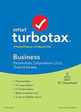 Load image into Gallery viewer, TurboTax Business 2019 Tax Software [PC Download]
