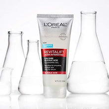 Load image into Gallery viewer, L'Oreal Paris Skincare Revitalift Derm Intensives Gel Cleanser with 3.5% Pure Glycolic Acid, Salicylic Acid to resurface and prep skin for serum, 6.7 fl oz
