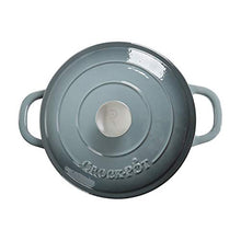 Load image into Gallery viewer, Crock Pot Artisan 5 Quart Enameled Cast Iron Round Dutch Oven, Slate Gray
