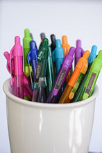 Load image into Gallery viewer, Zebra Pen Z-Grip Retractable Ballpoint Pen, Medium Point, 1.0mm, Assorted Fashion Colors - 18 Pieces

