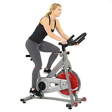 Load image into Gallery viewer, Sunny Health &amp; Fitness Pro II Indoor Cycling Bike with Device Mount and Advanced Display – SF-B1995, Silver
