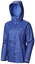 Load image into Gallery viewer, Columbia Women's Arcadia Jacket, Arctic Blue Scratch Texture Print, Medium
