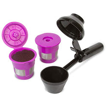 Load image into Gallery viewer, Cafe Fill Value Pack by Perfect Pod | Reusable K Cup Coffee Pod Filters &amp; Coffee Scoop, Compatible with Keurig K-Duo, K-Mini, 1.0, 2.0, K-Series and Select Single Cup Coffee Makers
