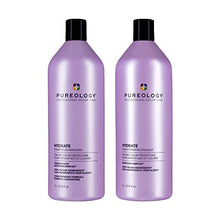 Load image into Gallery viewer, Pureology Hydrate Moisturizing Shampoo &amp; Conditioner Bundle | For Dry, Color Treated Hair | Sulfate-Free | Vegan | Updated Packaging | 33.8 Fl. Oz.
