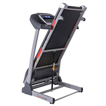 Load image into Gallery viewer, Sunny Health &amp; Fitness Portable Treadmill with Auto Incline, Device Holder, Pulse Grips, 220 LB Max Weight and Shock Absorbers - SF-T7705
