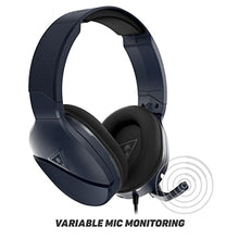Load image into Gallery viewer, Turtle Beach Recon 200 Gen 2 Powered Gaming Headset for Xbox Series X, Xbox Series S, &amp; Xbox One, PlayStation 5, PS4, Nintendo Switch, Mobile, &amp; PC with 3.5mm connection - Midnight Blue
