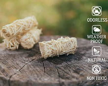 Load image into Gallery viewer, Grill Trade Firestarters - Natural Fire Starters Burn Wood Stove Grill Fireplace Camping Pit BBQ Charcoal Chimney Pizza Oven - 50 Firelighters in Box

