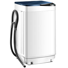 Load image into Gallery viewer, RELAX4LIFE Washing Machine Portable Washer W/ 10 Lbs Weight Capacity Washer and Dryer Full Automatic Washing Machine (Blue&amp;White)

