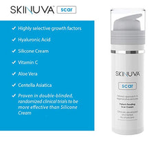 Load image into Gallery viewer, Skinuva Next Generation Scar Cream - Advanced Scar Removal Cream Formulated with Growth Factors (1 oz)
