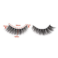 Load image into Gallery viewer, Newcally Curly Faux Mink Eyelashes 26 Pairs 4 Styles Mixed Natural Fluffy False Lashes Dramatic Thick Long Fake Eyelashes Multipack
