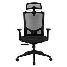 Load image into Gallery viewer, Statesville Ergonomic Mesh Office Chair - High Back Adjustable Backrest Armrest Headrest Computer Desk Chair with Coat Hanger, Black
