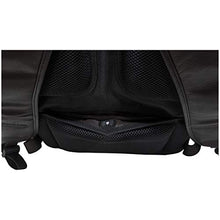 Load image into Gallery viewer, Kenneth Cole Reaction Manhattan Commuter Slim Backpack 16" Laptop Computer &amp; Tablet Travel, Business, Work, School Bookbag, Black, Colombian Leather

