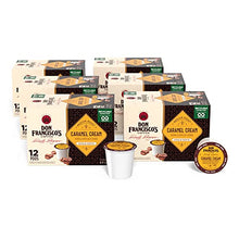 Load image into Gallery viewer, Don Francisco's Caramel Cream Flavored Medium Roast Coffee Pods - 72 Count - Recyclable Single-Serve Coffee Pods, Compatible with your K-Cup Keurig Coffee Maker (Including 2.0)
