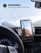 Load image into Gallery viewer, Car Cell Phone Mount, Lamicall Air Vent Clip Holder, Universal Stand Hands Free Cradle Compatible with Phone 12 Mini 11 Pro Xs Xs Max Xr X 8 7 6 6s Plus SE and Other 4.7-6.5'' Smartphones - Silver
