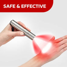 Load image into Gallery viewer, Exerscribe Red Light Therapy for Face and Body Use - RedTonic Handheld LED Infrared Light Device with 630nm, 660nm &amp; 850nm Wavelengths
