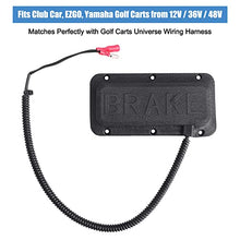 Load image into Gallery viewer, LEAPGOMAX Golf Cart Brake Light Switch Brake Pad Switch Pedal Mount for Club Car EZGO Yamaha Golf Carts
