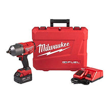 Load image into Gallery viewer, Milwaukee M18 FUEL 18-Volt Lithium-Ion Brushless Cordless 1/2 in. Impact Wrench with Friction Ring Kit with One 5.0Ah Batteries
