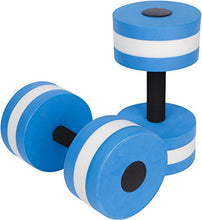 Load image into Gallery viewer, Trademark Innovations Aquatic Exercise Dumbells - Set of 2 - for Water Aerobics, Blue (BARBLS-WTR)
