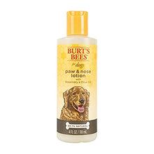 Load image into Gallery viewer, Burt's Bees for Pets for Dogs All-Natural Paw &amp; Nose Lotion with Rosemary &amp; Olive Oil | For All Dogs and Puppies, 4oz | Best Treatment for All Dogs and Puppies With Dry Nose and Paws
