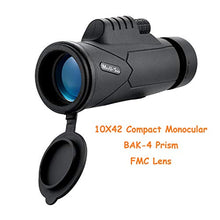 Load image into Gallery viewer, MaxUSee Kids Telescope 400x40mm with Finder Scope for Kids &amp; Beginners + Portable 10X42 HD Monocular with BAK4 Prism FMC Lens for Moon Viewing Bird Watching Wildlife Scenery
