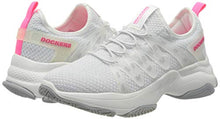 Load image into Gallery viewer, Dockers by Gerli Women's Low-Top Sneakers, White Weiß Neon Pink 596, 8.5
