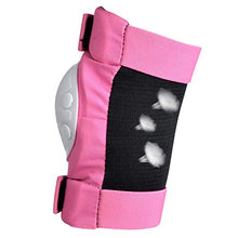 Load image into Gallery viewer, Fewear Kids &amp; Adults Knee and Elbow Pads with Wrist Guards Protective Gear Set, Kneesavers Elbowsavers and Wristsavers for Skating Cycling Bike Rollerblading Scooter, L/M/S (Pink, M)
