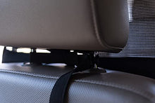 Load image into Gallery viewer, MULTI-USE VINYL PLASTIC OR MESH CAR DIVIDER, USE AS A SNEEZE GUARD or PET BARRIER FOR DRIVER PROTECTION, PERFECT PROTECTION PARTITION or MESH PET DIVIDER DIVIDES FRONT SEAT &amp; BACK SEAT
