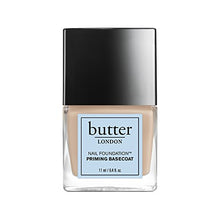Load image into Gallery viewer, butter LONDON Nail Foundation Priming Base Coat, Prevents nail stains, Supports healthy nail growth, Horsetail Extract, Cruelty-Free, Gluten Free
