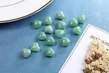 Load image into Gallery viewer, Jovivi Healing Crystal Natural Green Aventurine Love Heart Stones Bulk Pocket Worry Stone Gemstone Therapy Chakra Balancing Reiki Yoga Meditation Home Decoration, 0.6",Pack of 15
