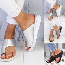 Load image into Gallery viewer, Women Bunion Correction Sandal Orthopedic Big Toe Correction Sandals Summer Beach Slippers Foot Correction for Joint Pain Relief - Orthopedic Sandals Toe Separation Shoes Flat Slipper*
