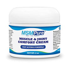 Load image into Gallery viewer, Kala Health MSMPure Maximum Strength Muscle &amp; Joint Comfort MSM Cream, Fast Acting &amp; Non-Staining Formula, Made in The USA, 2 oz
