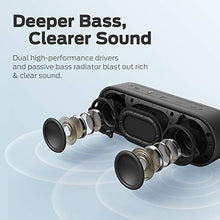 Load image into Gallery viewer, Bluetooth Speaker, Tribit XSound Go Speaker with 16W Loud Sound &amp; Deeper Bass, 24H Playtime, IPX7 Waterproof, Bluetooth 5.0 TWS Pairing Portable Wireless Speaker for Home, Outdoor (Upgraded)
