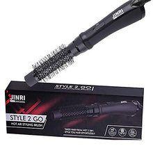 Load image into Gallery viewer, One-Step Hair Dryer &amp; Volumizer Hot Air Brush, 3-in-1 Hair Dryer Brush Styler for Straightening, Curling, Salon Negative Ion Ceramic Lightweight Blow Dryers Straightener Curl Volume Hair Brush
